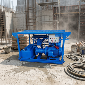 Machine de coulisage intelligente à haut débit avec contrôle de pression variable (2-100 bars) et moteur de 20 CV pour mélanger le béton - Product Image 5