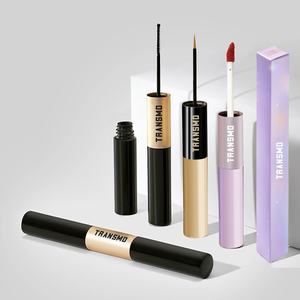 Empty Gold Tube Lip Gloss Double Sided Lipgloss Tube Lip <b>Matte</b> Bottle Packaging Labels Lip Gloss Tube - Product Image 6