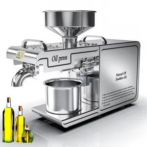 2023 Economic and Efficient Edible Cooking Oil Making Automatic Peanut Rapeseed Oil Press