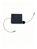 Enrollador de Cable Retráctil DYH-1816, Cable de Extensión de 2m, Tipo-C para Android, Iluminación para Teléfono Móvil, Material ABS+PC Anti-incendios, 12V 24W