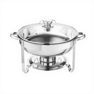 Estufa Eléctrica para Buffet Golden Key CF16 con Calentamiento de Combustible de Acero Inoxidable de 4.5L - Product Image 2