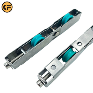 Raccordi a rulli per porte scorrevoli per carichi pesanti resistenti alla corrosione in acciaio inossidabile - Product Image 3