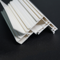 Profils de fenêtres et de portes coulissantes en PVC/UPVC sur mesure, de qualité supérieure, durables et écologiques, pour une utilisation en cuisine et en supermarché