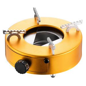 Alcohol Stove Round Portable Gas Burner For Cooking Food Grade Material Outdoor Camping Use - Product Image 1