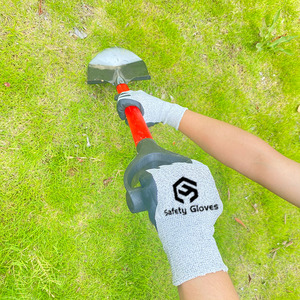 CHUANGYING قطع مستوى 5 سلامة البناء تنفس النتريل انخفض الثقيلة العمل الرياضي القفاز - Product Image 5