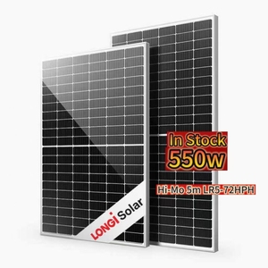 แผงโซลาร์เซลล์ลองจิ 435W 500W 550W 600W 670W โมโนคริสตัลไลน์ซิลิคอน แผงพลังงานแสงอาทิตย์ โมดูล PV มีสินค้าในยุโรป - Product Image 2