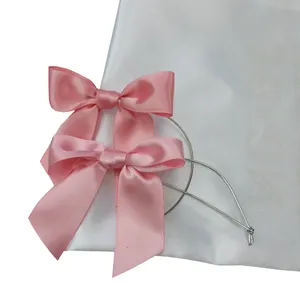 Pre Tied Satin Ribbon Bows for Baby clothing, hair accessories and Casual dresses