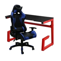 Escritorio para Juegos de PC, Diseño Nuevo 2026 2024, Precio Económico, Mesa para Laptop, Superficie de MDF, Patas de Metal con Recubrimiento en Polvo, Personalizable