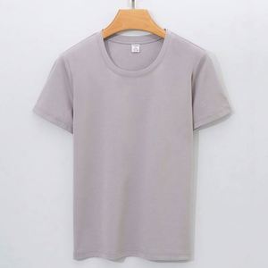 T-shirts d'été à manches courtes unisexes en modal, personnalisables, vierges, écologiques, imprimés par sublimation ou sérigraphie, pour enfants, vente en gros - Product Image 6