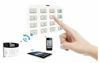 Système d'alarme domestique WIFI 4G avec écran LCD, 99 zones sans fil, 7 zones filaires, interphone bidirectionnel, SMS, application d'alarme, Alexa/Google Voice