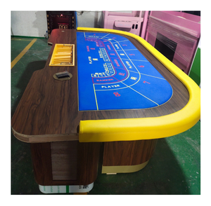 Người Kế Kế Kế Tùy Chỉnh Hiện Đại Lưu Trữ Bảng Texas Hold'em Baccarat Bảng Ánh Sáng Sang Trọng 6 ~ 10 Người Bộ Sòng Bạc Đồ Nội Thất - Product Image 3