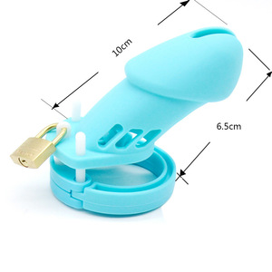 J0123 Cinturón de Castidad de Silicona SM para Hombre, Equipo de Bondage Ecológico, Modelo Guangdong K0123, Accesorios Íntimos para Sexo Apasionado - Product Image 2