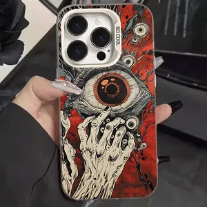 Funda para Teléfono con Diseño de Ojo de Diablo para Xiaomi Redmi <span class=keywords><strong>Note</strong></span> 14 13 12 12S 11 <span class=keywords><strong>11S</strong></span> 10 10S 9 9S Pro Plus 4G <span class=keywords><strong>5G</strong></span> - Product Image 6
