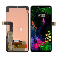 Recambio de pantalla Original para lg g8x thinq g5 stylus 6 nexus 5 4 v50 v60 thinq 5g, marco de cristal lcd dual