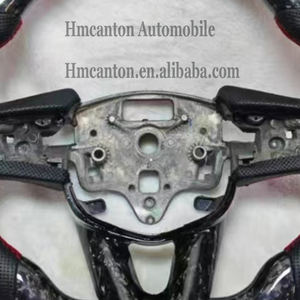 Explosive New Products Forged Carbon Fiber Perforated Leather Grip Steering <b>Wheel</b> Fit for Cadillac Ct4 Ct5 Auto Steering <b>Wheel</b> - Product Image 4