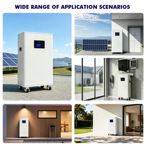 Batería de estado sólido para exteriores IP20 de 30 kWh, 51.2 V, 200 Ah, 280 Ah, vertical, LiFePO4, para sistema de energía solar - Product Image 4