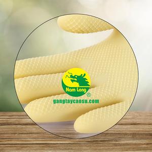 Gants en Latex pour hommes, 10 pièces, manicle en caoutchouc, faits au Vietnam, taille 8 (30cm), prêt à livraison - Product Image 6