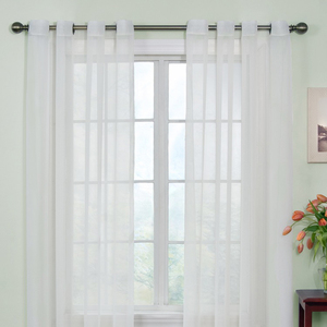 Chống Cháy Màn Tùy Chỉnh Vải Vải Rèm Voile Rèm Khách Sạn Rèm Polyester Pháp Cửa Sổ - Product Image 3