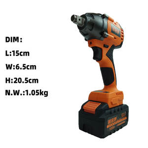 Herramientas de hardware industriales y de bricolaje avanzadas Llaves eléctricas alimentadas por batería de 20V de alta eficiencia - Product Image 3