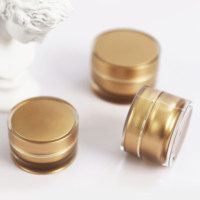 Bestseller 30g 50g 100g 200g Leere Plastik-Kosmetikdosen für Lidschatten und Creme, Kleine Klare Runde Acryl-Probedosen