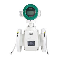 Medidor de Flujo Electromagnético para Aguas Residuales Industriales, Digital, Salida 4~20mA, RS485, Transmisión Remota Electromagnética