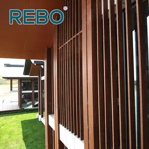프리미엄 품질 새로운 디자인 대나무 벽 클래딩 외관 패널