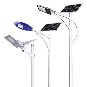 เสาไฟถนนพลังงานแสงอาทิตย์ 5 ม. 6 ม. 8 ม. 10 ม. ชุบกัลวาไนซ์แบบจุ่มร้อน ไฟ LED สำหรับภายนอกอาคาร แสงสว่างสำหรับพื้นที่อยู่อาศัยและลานกว้าง - Product Image 4