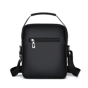 Bolsa Transversal de Couro Multifuncional Antifurto Unissex para Homens, Personalização de Logo, Impermeável, Bolsa de Peito Esportiva Masculina - Product Image 3