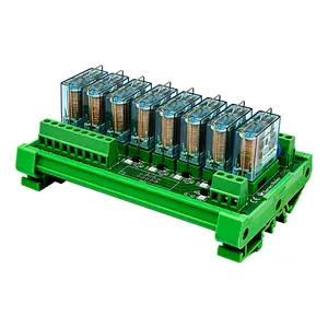 Hỗ Trợ Công Cụ Tìm 8 Kênh Tùy Chỉnh PLC Rơle Điện Từ Mô-đun Điều Khiển Đầu Ra Bảng Điều Khiển 12V/24