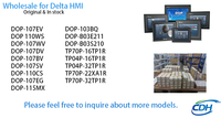 Écran tactile HMI DOP-110IS en gros pour accessoires d'automatisation industrielle électrique Delt a, interface série DOP-100