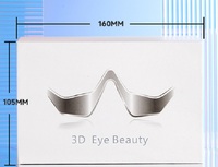 Appareil de beauté oculaire 3D portable, machine de lifting par micro-courant pour les cernes et les rides, masseur instrumentaire en forme de lunettes, US