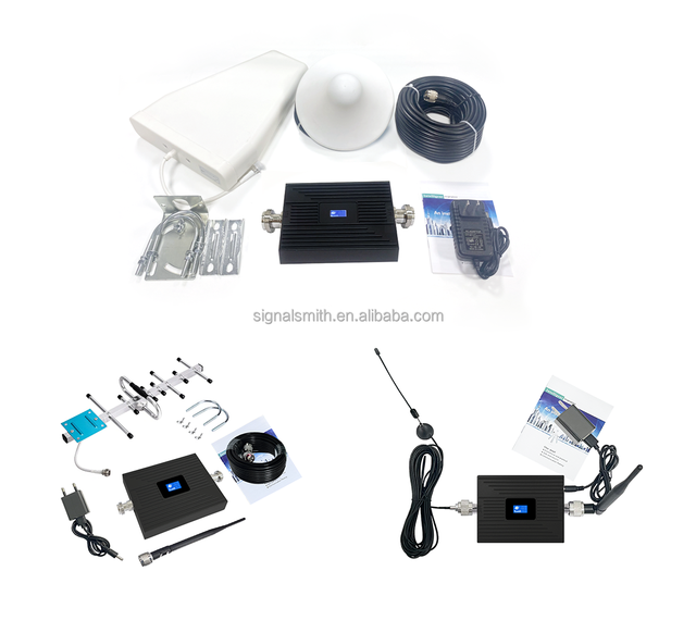 SignalSmith Mini Mobile Signal Booster Amplifier Single Band 700/800/850/900/1700/1900/1800/2100/2600MHz Cell Phone Repeater