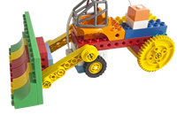 Juego de bloques de codificación inteligente sin pantalla ICBlocks, juguete de construcción electrónica DIY, caja de herramientas de enseñanza preescolar, modelo de juguete para regalo, ROBOT STEM