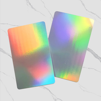 Cartes Cadeaux Holographiques Magnétiques en PVC de Luxe de Haute Qualité en Gros, Impression Offset UV à Chaud, Impression Personnalisée de Photos et Logos