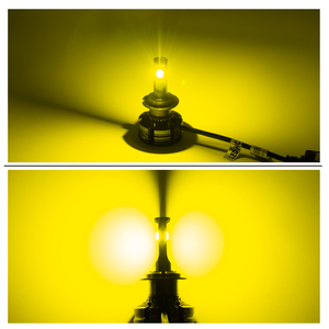 ไฟหน้า LED สามสี ADT 3000K 4300K 6000K สีเหลือง สีขาว T6 รุ่น H4 H7 H11 9005 9006 ไฟหน้า LED สามสี - Product Image 4