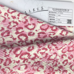 Tissu 100% polyester imprimé par sublimation, motif léopard personnalisé, magnifique, 350 GSM, respirant, antistatique, fabriqué par la manufacture textile de Shaoxing - Product Image 2
