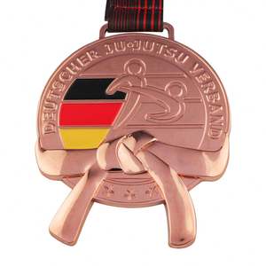 中国メダル工場 格安卸売 柔術メダル 最低注文数なし カスタム柔術メダル - Product Image 6