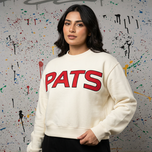 Sudadera con Capucha PATS para Invierno, 100% Algodón, Color Personalizado, Estilo Urbano Vintage, Hilos Finos, Transpirable, Secado Rápido - Product Image 1