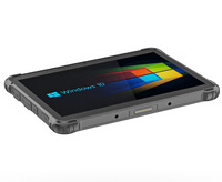 Tablette robuste industrielle Hidon Factory 12,6 pouces Win10 Intel I5 16 Go + 256 Go 4G/5G avec lecteur d'empreintes digitales NFC, scanner 2D, RFID UHF