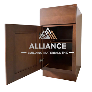 Classical Cherry Shaker Kitchen Cabinet | Factory Direct Bulk & Custom Supply Available | Durable CARB-2 Kitchen Wood Cabinets - Product Image 5