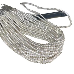 Collana di <span class=keywords><strong>Perle</strong></span> d'Acqua Dolce Naturali ad Alta Lucentezza 4-5mm <span class=keywords><strong>Gioielli</strong></span> di Lusso Impeccabili per Donne - Product Image 5