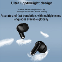 Équipement de traduction simultanée hors ligne, appareil instantané en temps réel, traducteur de langues intelligent à l'IA, écouteurs, casque audio