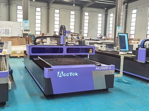 AccTek 20mm Acrílico Máquina De Corte De Madeira <span class=keywords><strong>Co2</strong></span> Laser Combo 1530 Sheet Metal Fiber Laser Máquina De Corte - Product Image 2