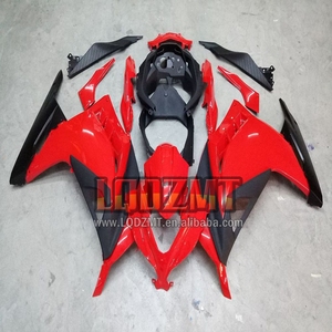 Inyección para <span class=keywords><strong>KAWASAKI</strong></span> NINJA 2017 EX300 ZX 300 ZX3R 13 14 15 16 17 Naranja azul 27LQ.140 <span class=keywords><strong>ZX300R</strong></span> 2013 2014 2015 2016 2017 Carenado - Product Image 6