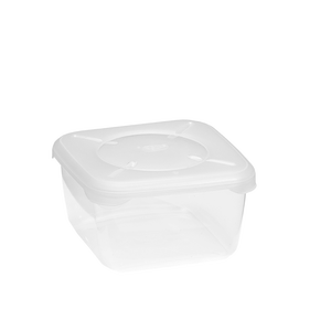 Frigobella Food <b>Storage</b> <b>Container</b> 1.00 L Square PP Plastic For Kitchen Use - Product Image 1