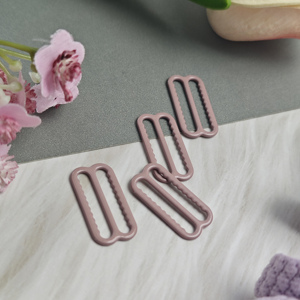 Anneaux de réglage, curseurs et crochets de soutien-gorge en métal écologique de haute qualité pour accessoires de vêtements, 8 anneaux - Product Image 1