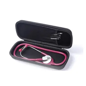 Étui de protection rigide en EVA pour stéthoscope, étanche, avec fermeture éclair, personnalisé, voyage