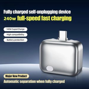 อะแดปเตอร์ชาร์จอัจฉริยะ USB-C 140W ชาร์จเร็ว ตัดไฟอัตโนมัติ สำหรับแล็ปท็อป โทรศัพท์มือถือ กล้อง - Product Image 4