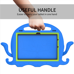 Pour <span class=keywords><strong>Amazon</strong></span> Kindle Fire HD 10 2021 étui étanche pour enfants poignée en mousse EVA souple housse de <span class=keywords><strong>tablette</strong></span> robuste avec bandoulière protecteur d'écran - Product Image 3