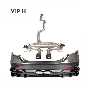Kit de Carrocería Completo de Fibra de Carbono para Alfa Romeo Giulia, Estilo <span class=keywords><strong>GTA</strong></span> Mejorado, Acabado Negro Pulido - Product Image 2